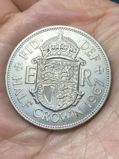 2026年第二十二场(总第一百九十一场）外国好品散币场(免佣金) - 英国🇬🇧1967年半克朗