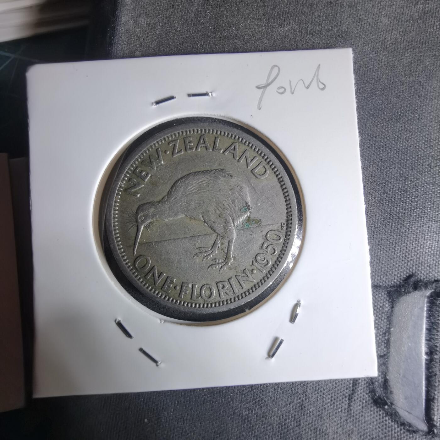 沼泽如烟--第990场 新西兰1950年1弗洛林