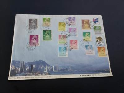 博彦收藏   2月23日 8点邮票专场 全场包邮 - 1987年普票首日封 有黄/折印等