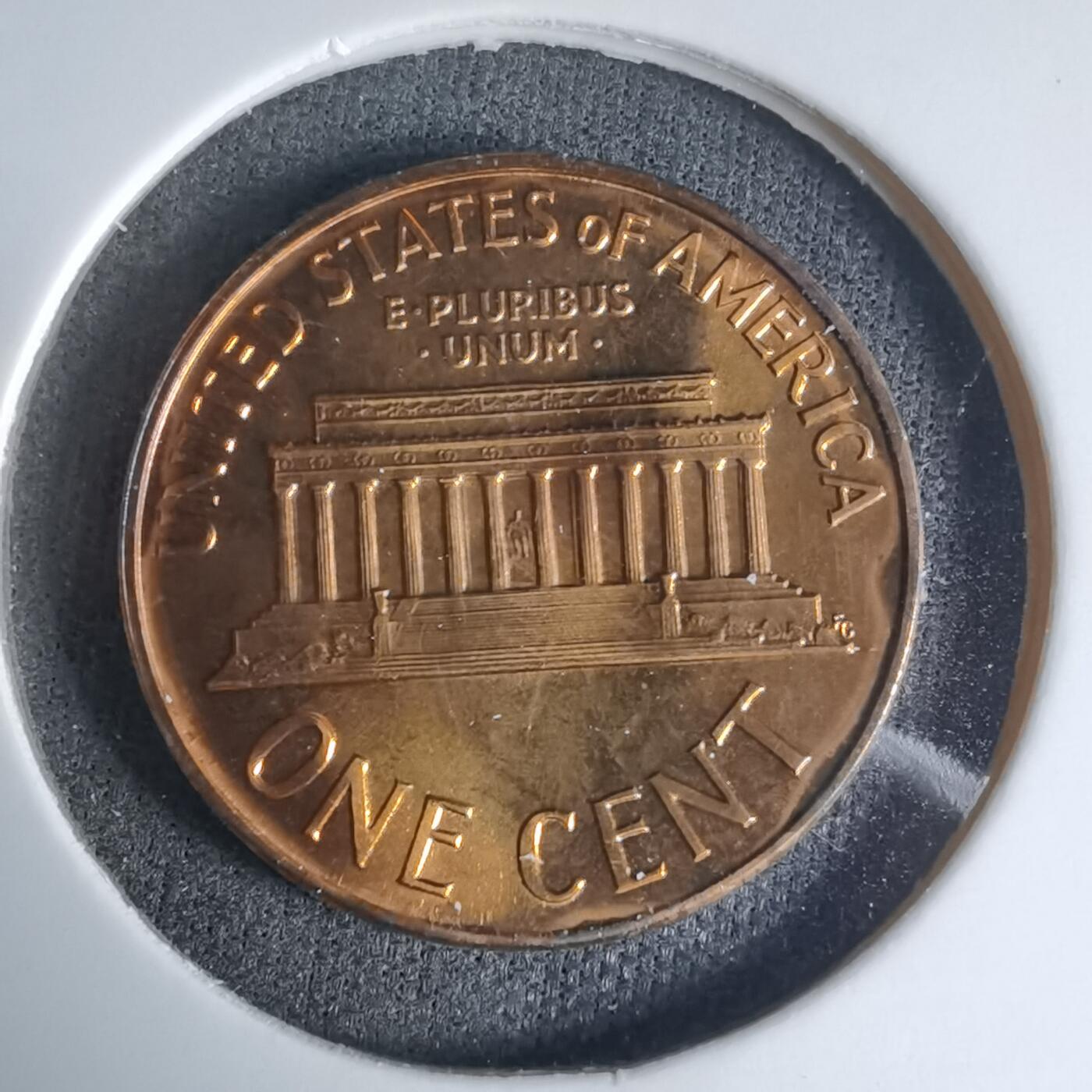 沼泽如烟--第990场 美国1967年1分精制币