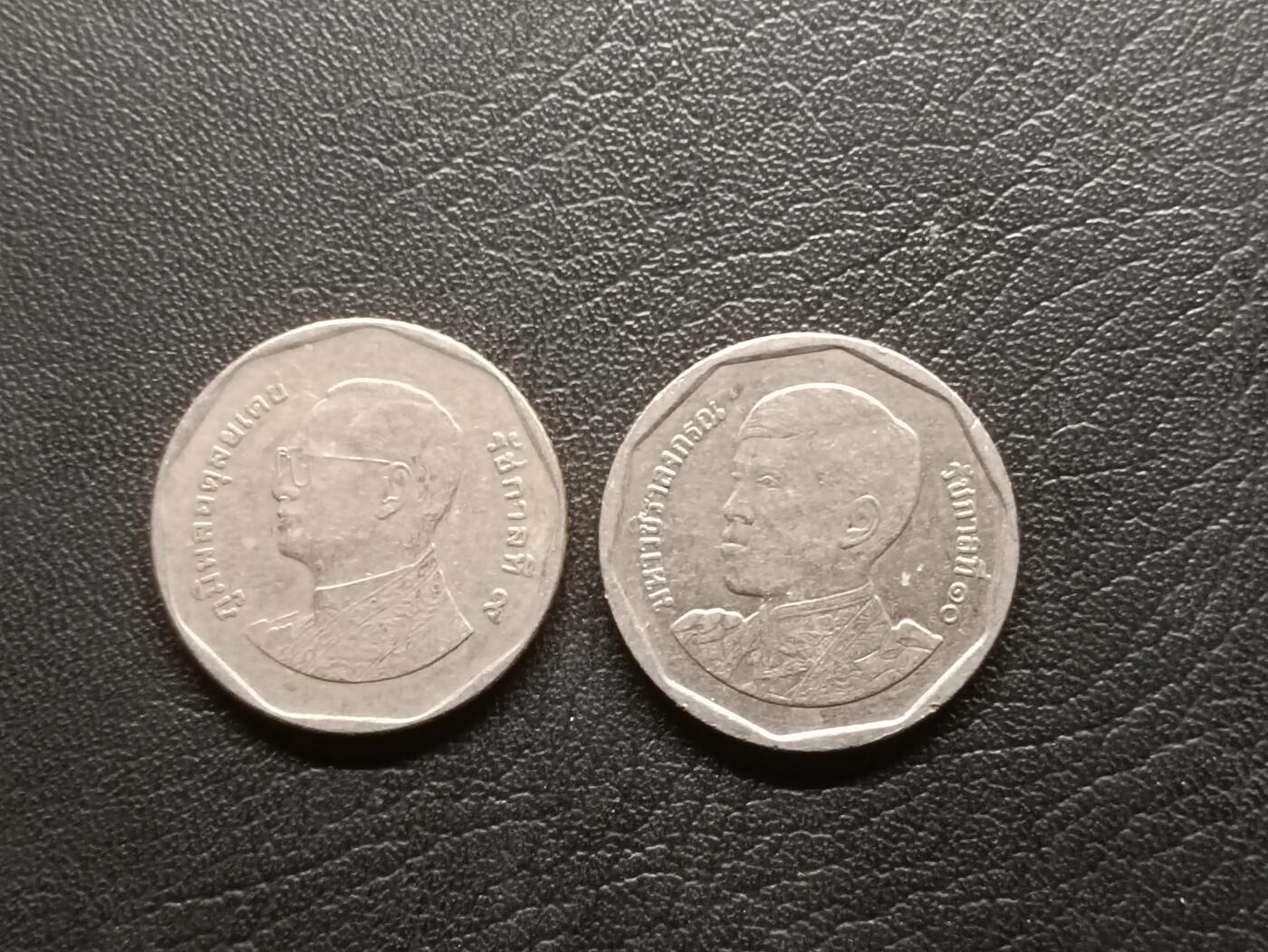 荟藏特别场次第二期——“社长的钢镚堆” 泰国5铢 拉玛九世/拉玛十世 批量两个