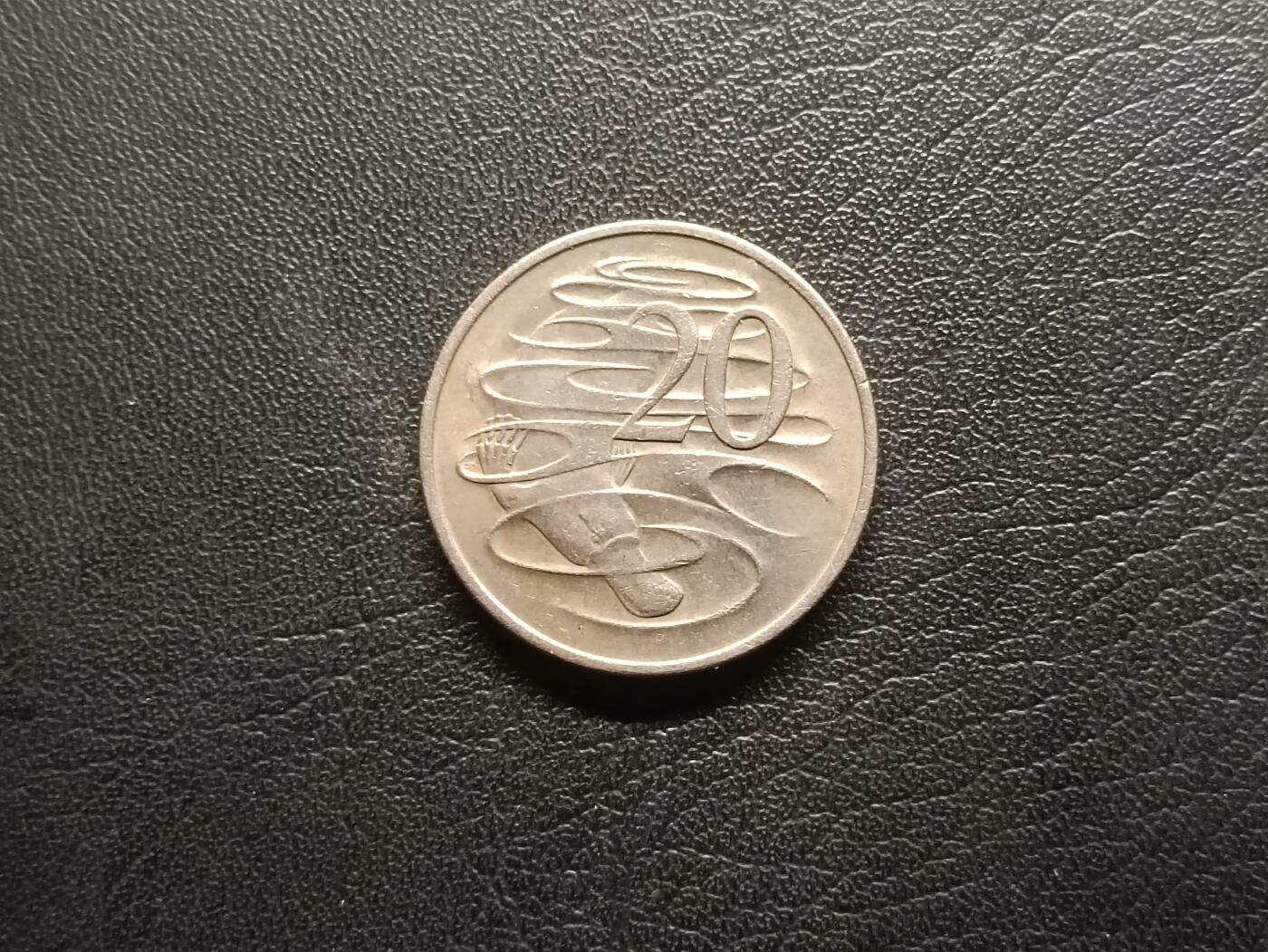 荟藏特别场次第二期——“社长的钢镚堆” 澳大利亚1968年20分 花冠女王