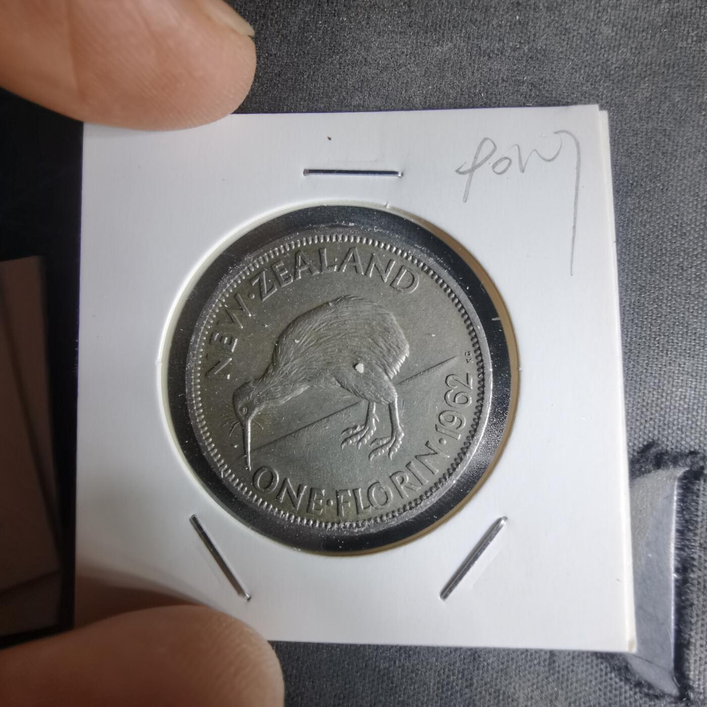 沼泽如烟--第990场 新西兰1962年1弗洛林