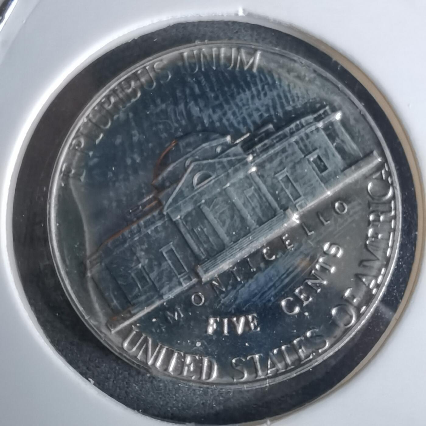 沼泽如烟--第990场 美国1975年5分精制币