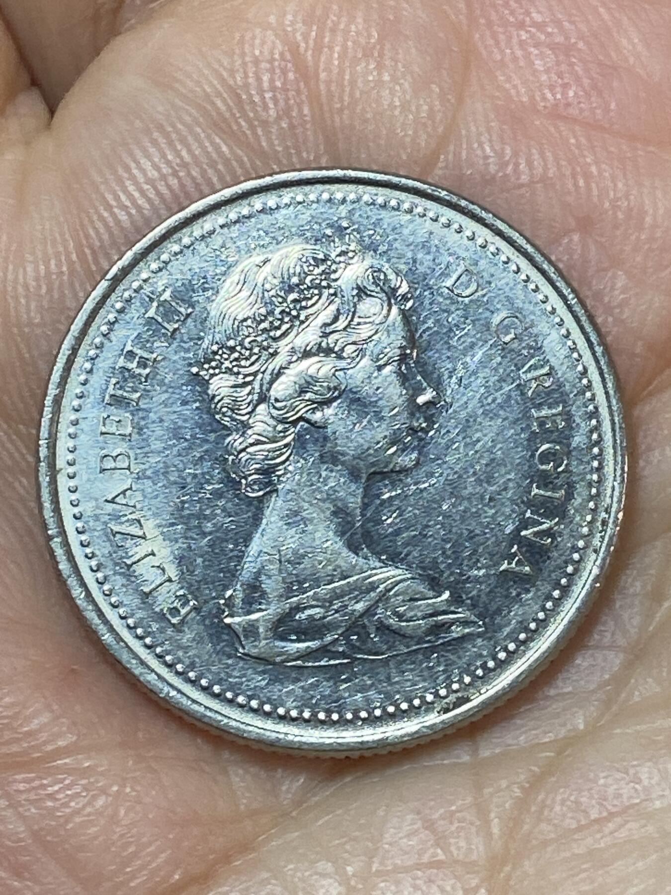 2026年第二十二场(总第一百九十一场）外国好品散币场(免佣金) 加拿大🇨🇦1973年25分(皇家骑警成立100周年纪念币)