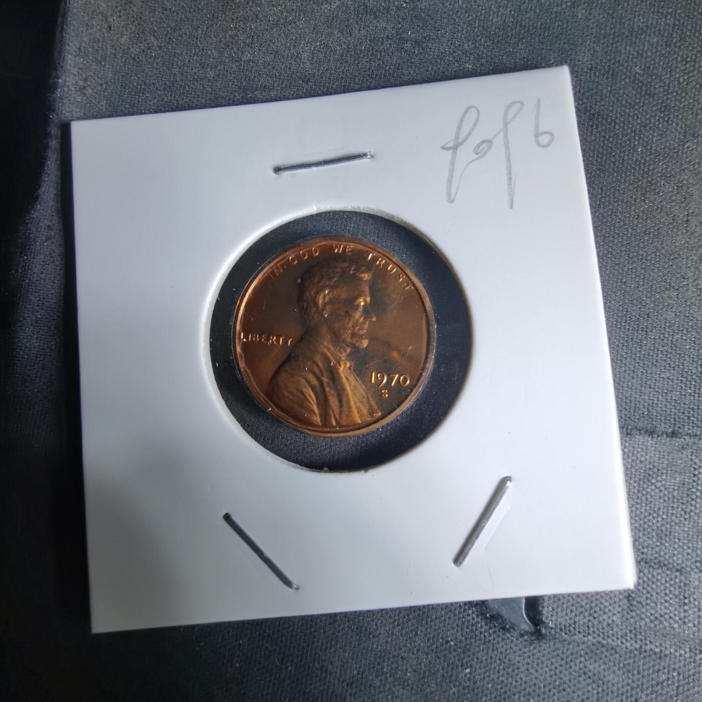 沼泽如烟--第990场 美国1970年1分精制币