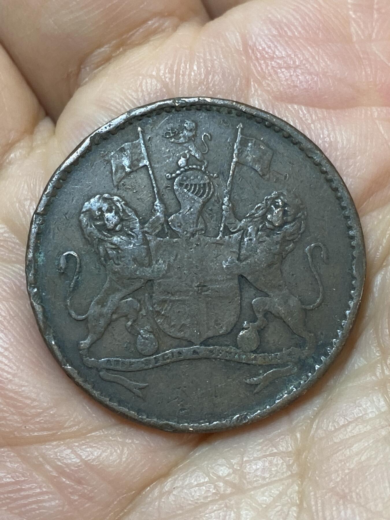 2026年第二十二场(总第一百九十一场）外国好品散币场(免佣金) 稀少品种–英属圣赫勒拿1821单年份1/2便士(乔治四世时期)