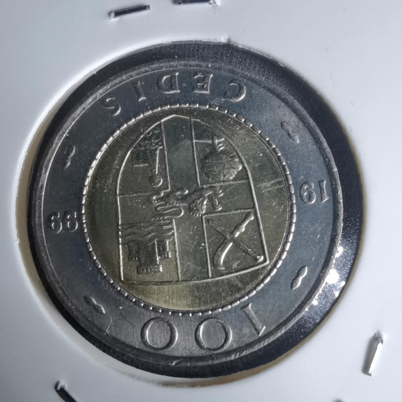 沼泽如烟--第990场 加纳1999年100塞地