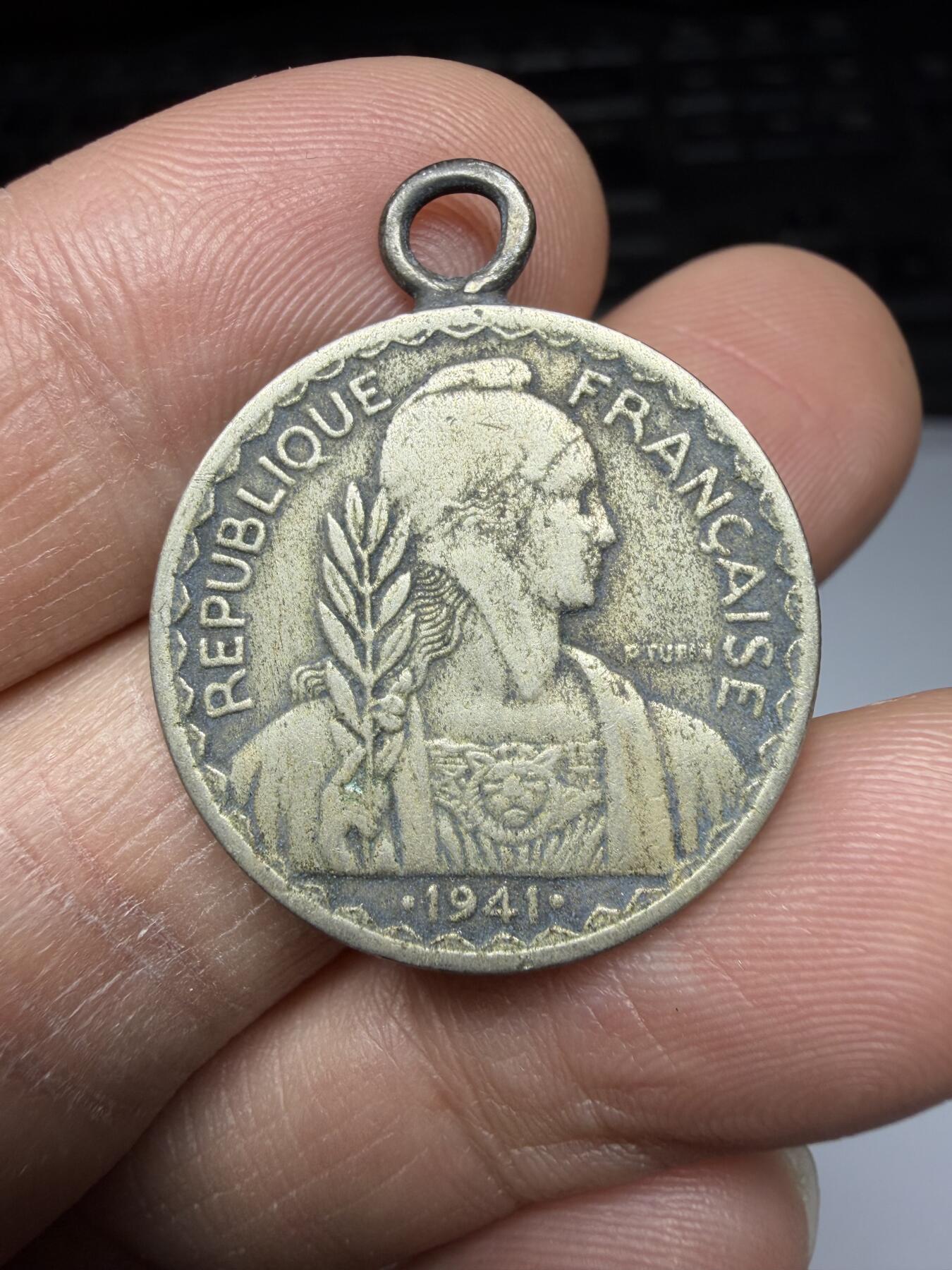 2025年集古藏今外币拍卖第二期-第6场—（总第306拍），可以寄存60天，满160元包邮。 1941年法属印支20分