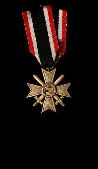 欢庆春节！戎马世界章牌大赏第112期春节大拍  德专场 - 铜制二级战功十字奖章 