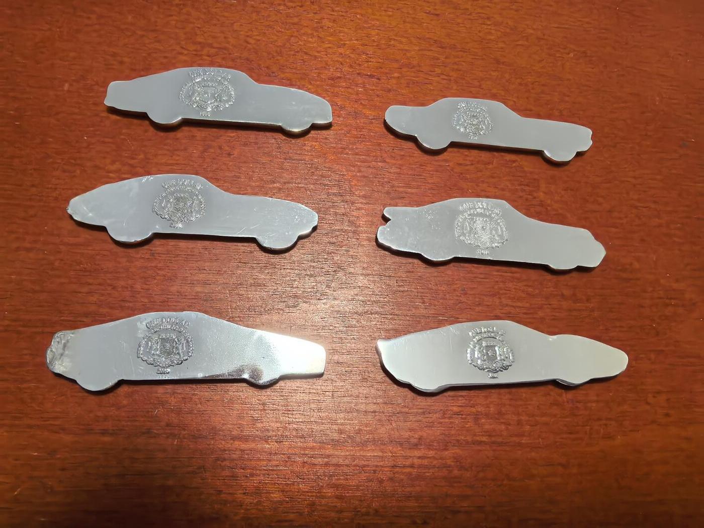 长老汇蛇年精选第九十九场拍卖  2010索马里赛车6枚1元彩色币，铜镍镀银，世界上最美的25种硬币之一