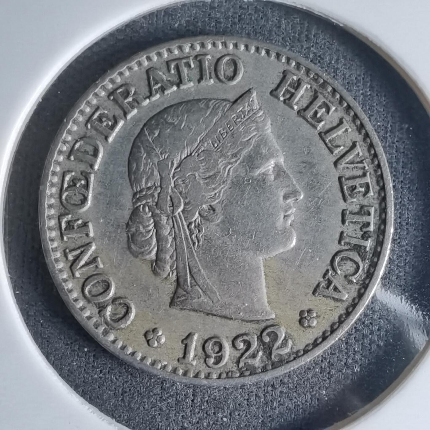 沼泽如烟--第990场 瑞士1922年10分