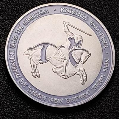 泉币菌-第188场- 精品福利场（192场和之前的 2月14日发货） - 纪念品 马剑骑士纪念章 40×3mm