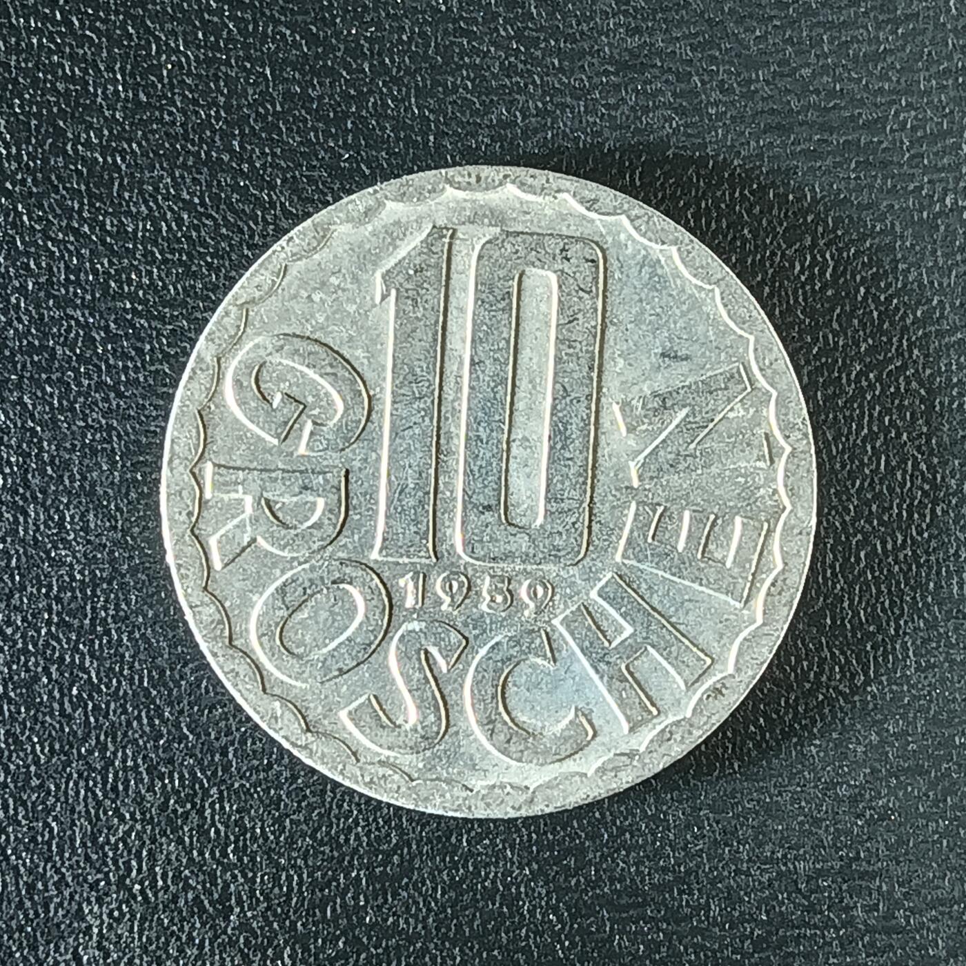 逸泉钱币2026第十二组世界钱币专场春节千件大拍A1614～2574 2508 奥地利10格罗申