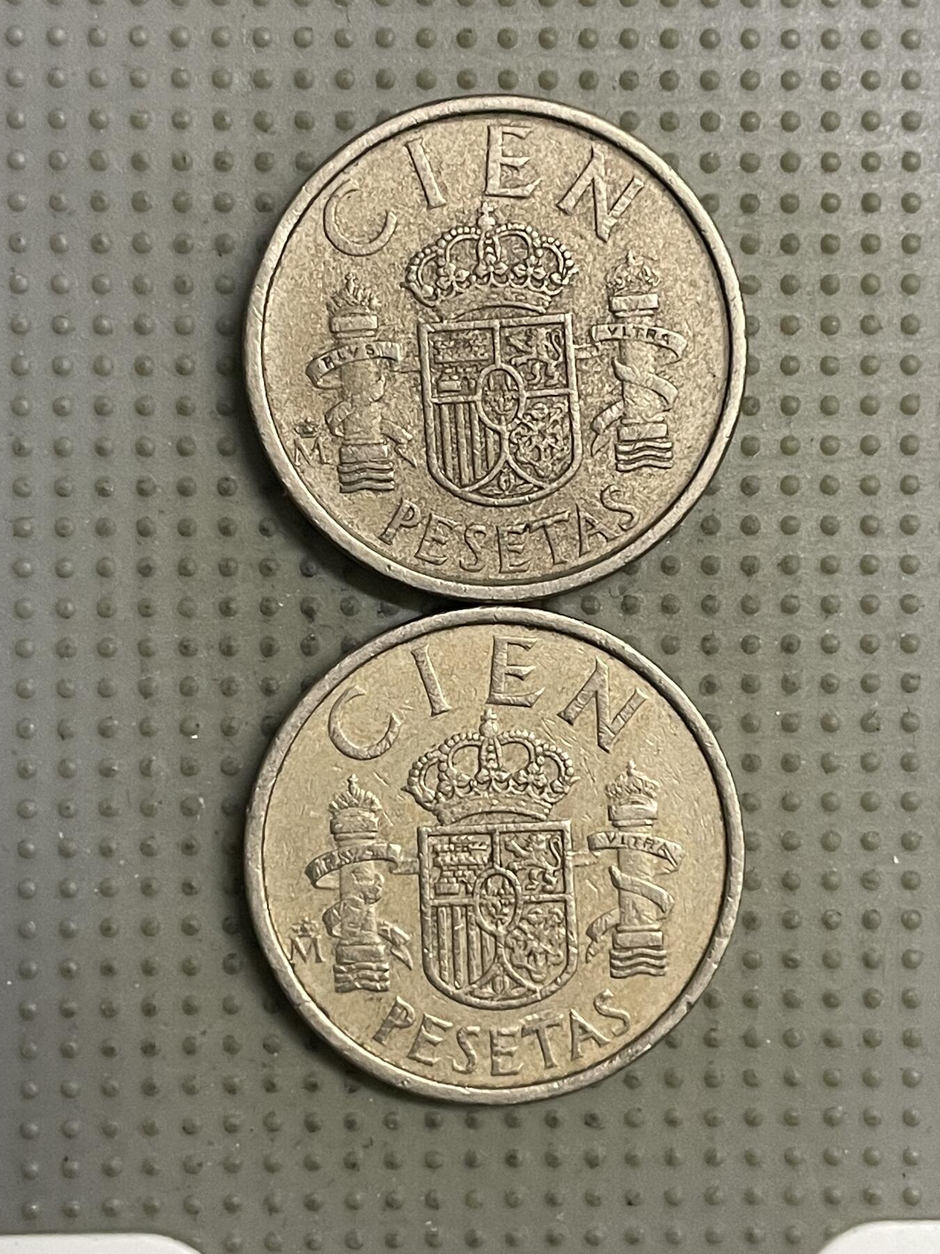 2026年第25场各国散币拍卖（总第175场）年前发货截止到11号 西班牙100比赛塔2枚