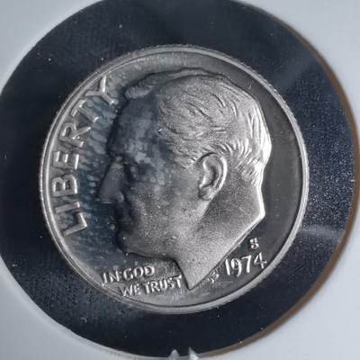 沼泽如烟--第990场 - 美国1974年十分精制币