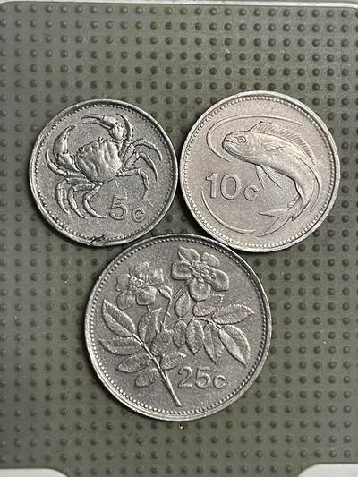 2026年第25场各国散币拍卖（总第175场）年前发货截止到11号 - 马耳他3枚