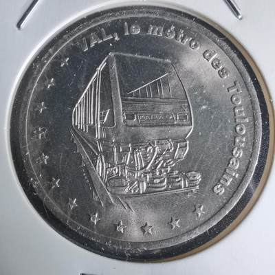 沼泽如烟--第990场 - 1998年法国地铁2欧纪念币