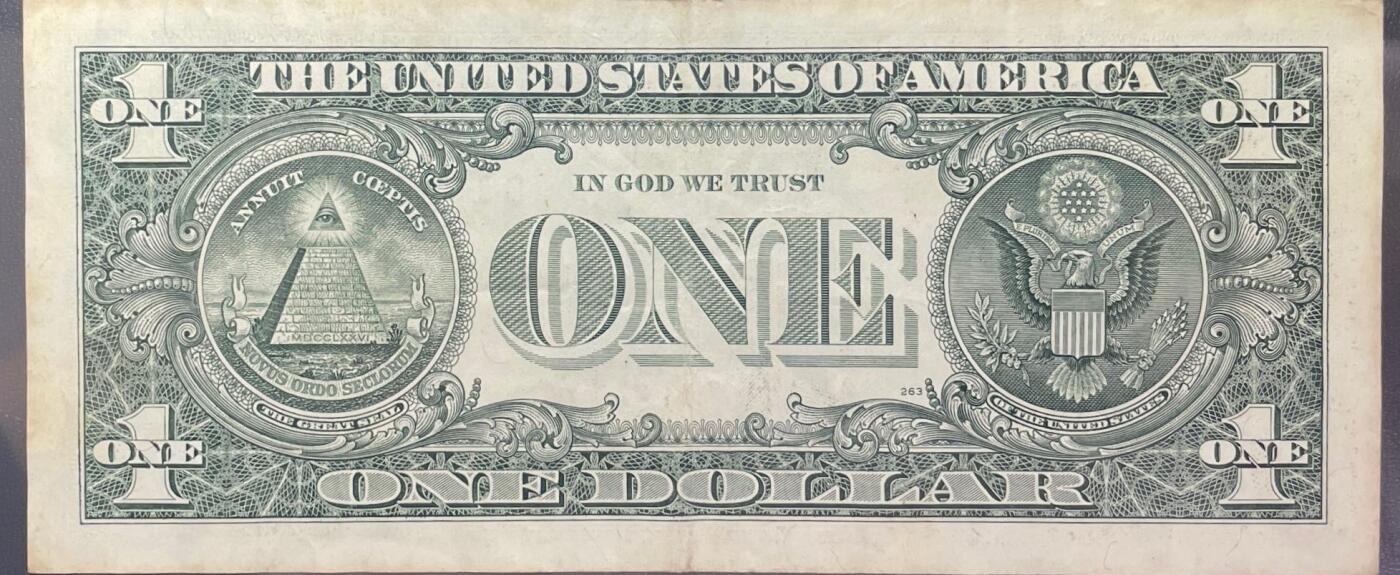 回流0207 2006年版美国1美元联邦储备券（纽约联邦储备银行发行）乔治·华盛顿