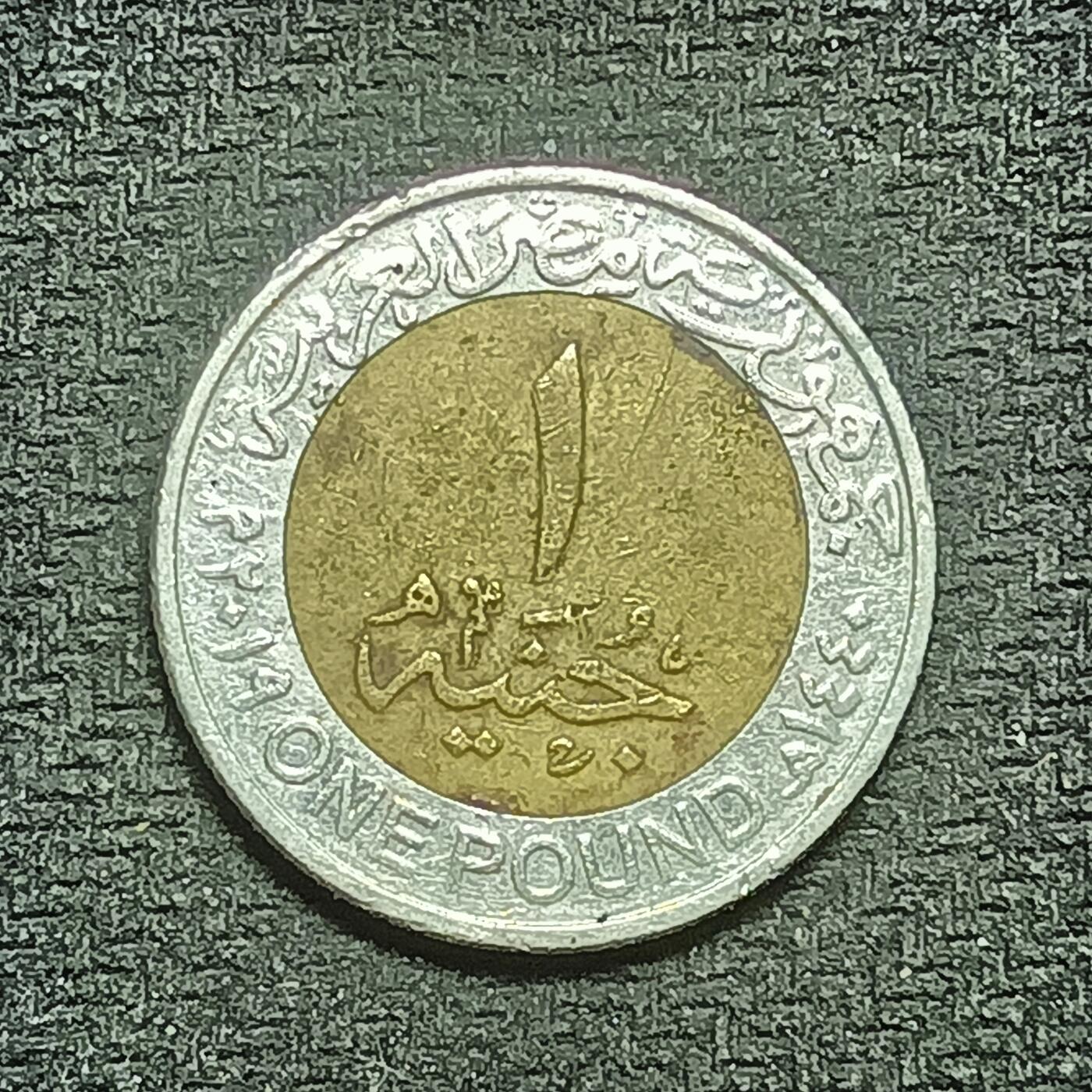 逸泉钱币2026B第十场世界钱币纪念币专场B1231-1615 1433埃及1镑