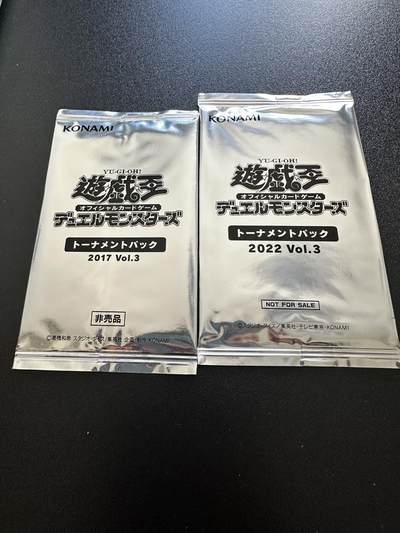 游戏王 RUSH DUEL系列等 日文日版专场卡牌 - 游戏王卡牌  赛场包2022 Vol.3和赛场包2017 Vol.3