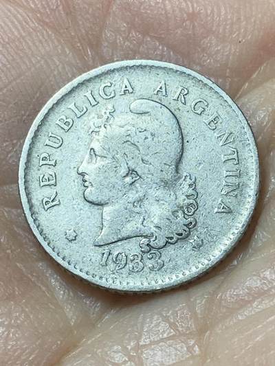 2026年第二十二场(总第一百九十一场）外国好品散币场(免佣金) - 阿根廷🇦🇷1933年10分(1896–1950年第一版)