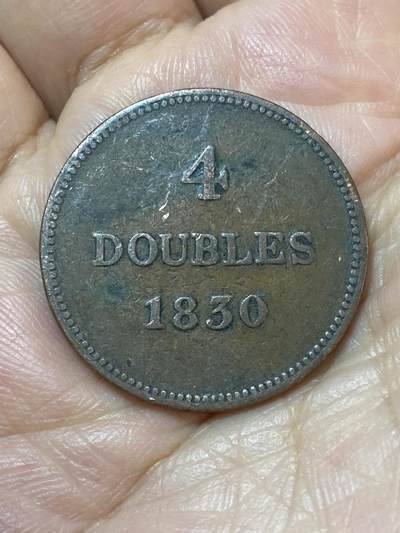 2026年第二十二场(总第一百九十一场）外国好品散币场(免佣金) - 英属根西岛🇬🇬1830年4道布(乔治四世逝世年，威廉四世登基年，第一版4道布)