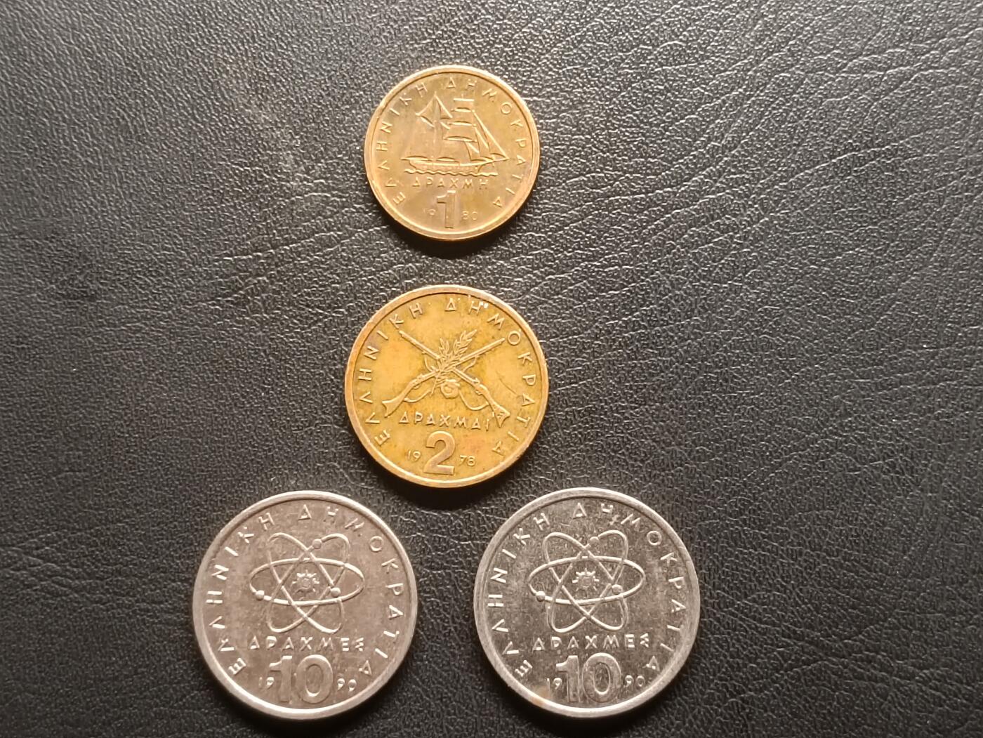 荟藏特别场次第二期——“社长的钢镚堆” 希腊硬币批量四枚