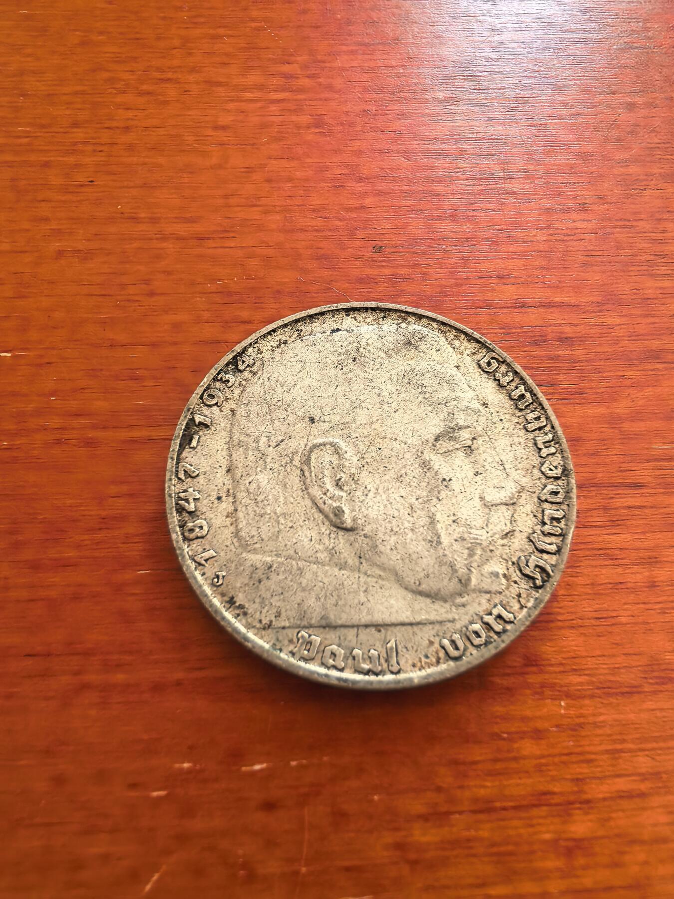 长老汇蛇年精选第九十九场拍卖 1939德国第三帝国兴登堡2马克银币