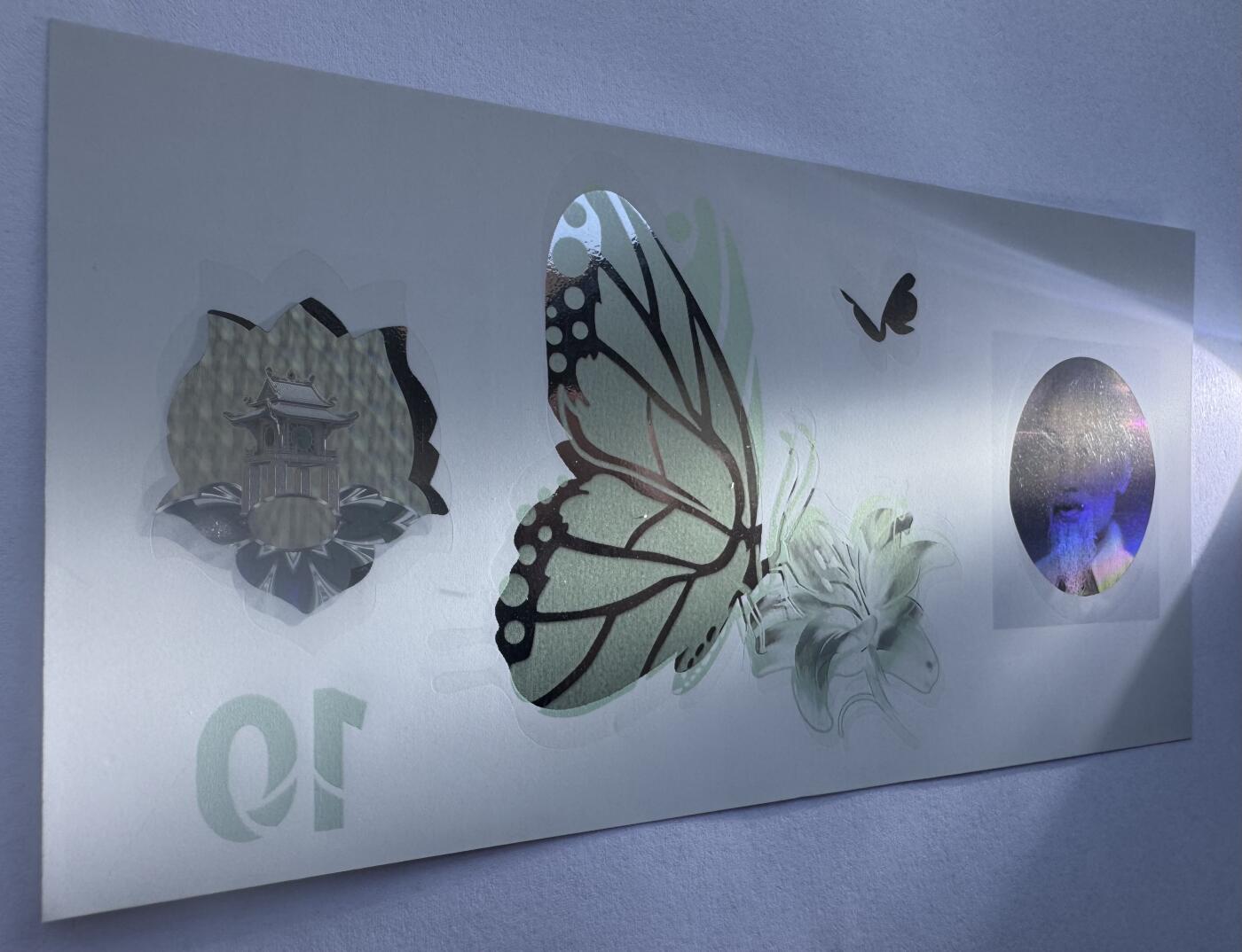 2026第3场（总第230期）：精品测试钞、外钞综合场 越南Q&T 最新PolySecure®Shield内置安全特征10面值塑料基材测试钞册装UNC（胡志明、蝴蝶、鲜花）