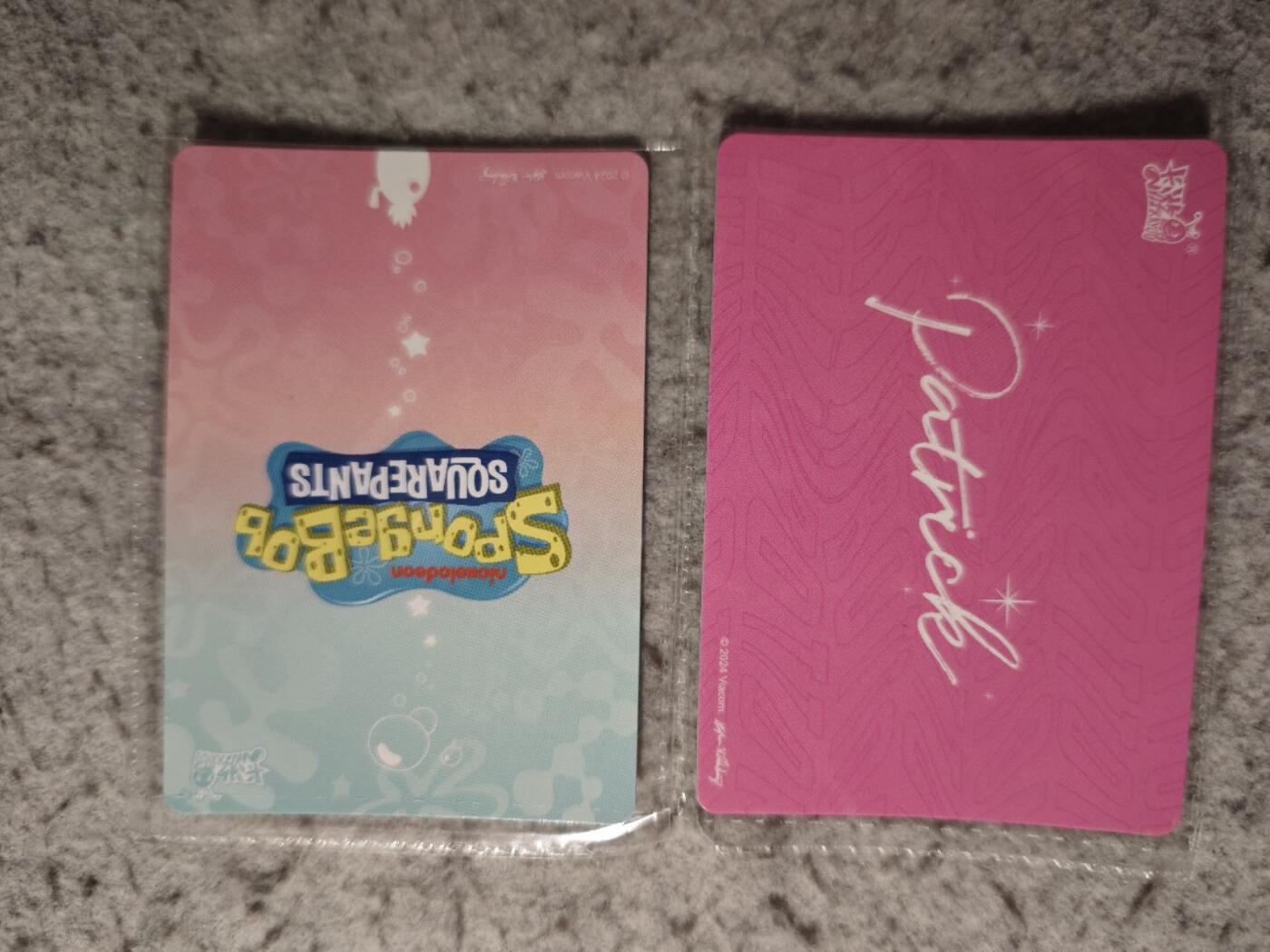 卡游 派大星印签卡➕pr卡一张