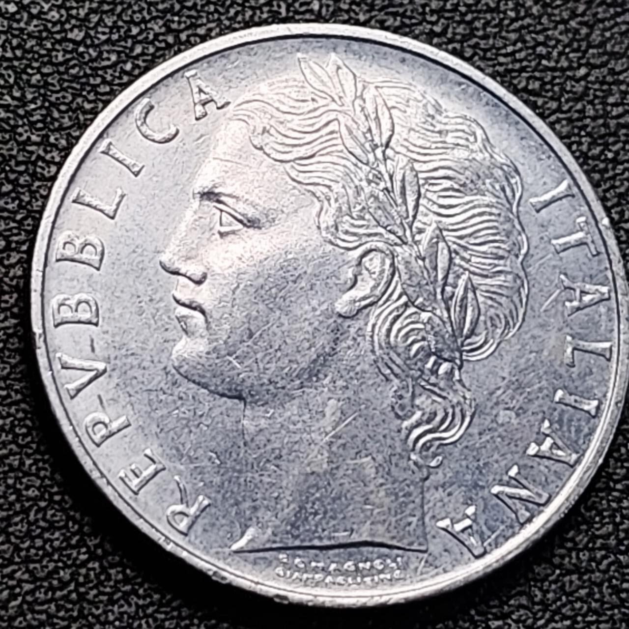 泉币菌-第186场- 小年快乐 精品福利场（本周五和之前的 2月14日发货） 意大利早期100里拉 月亮和记忆女神密涅瓦 不锈钢币 27.8mm