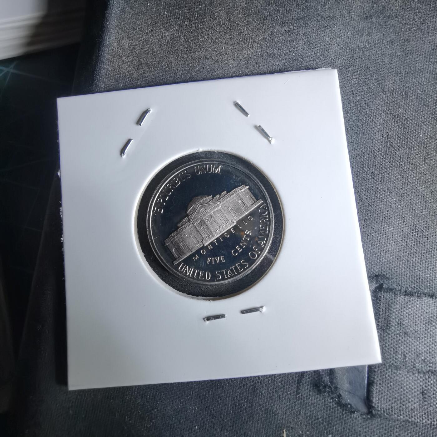 沼泽如烟--第990场 美国1983年5分精制币