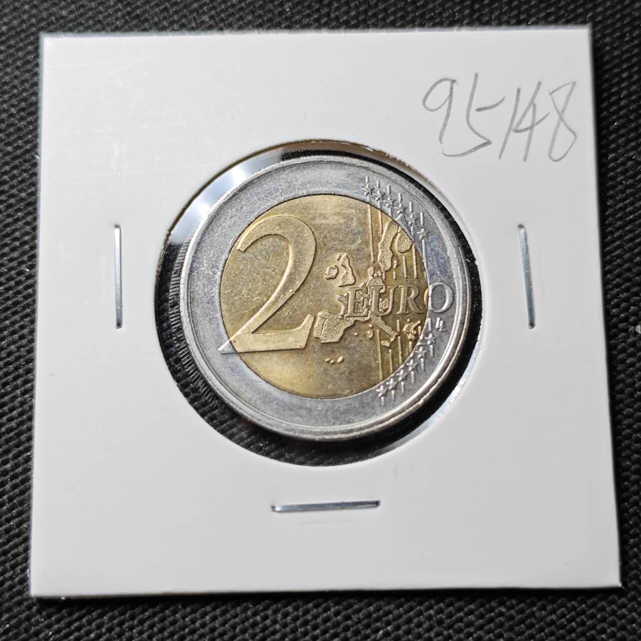 KK钱币收藏小铺  第395期  2月预留时间 周末发货 2002荷兰2欧元 