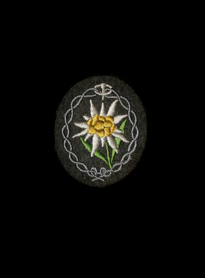 欢庆春节！戎马世界章牌大赏第112期春节大拍  德专场 - 雪绒花臂章