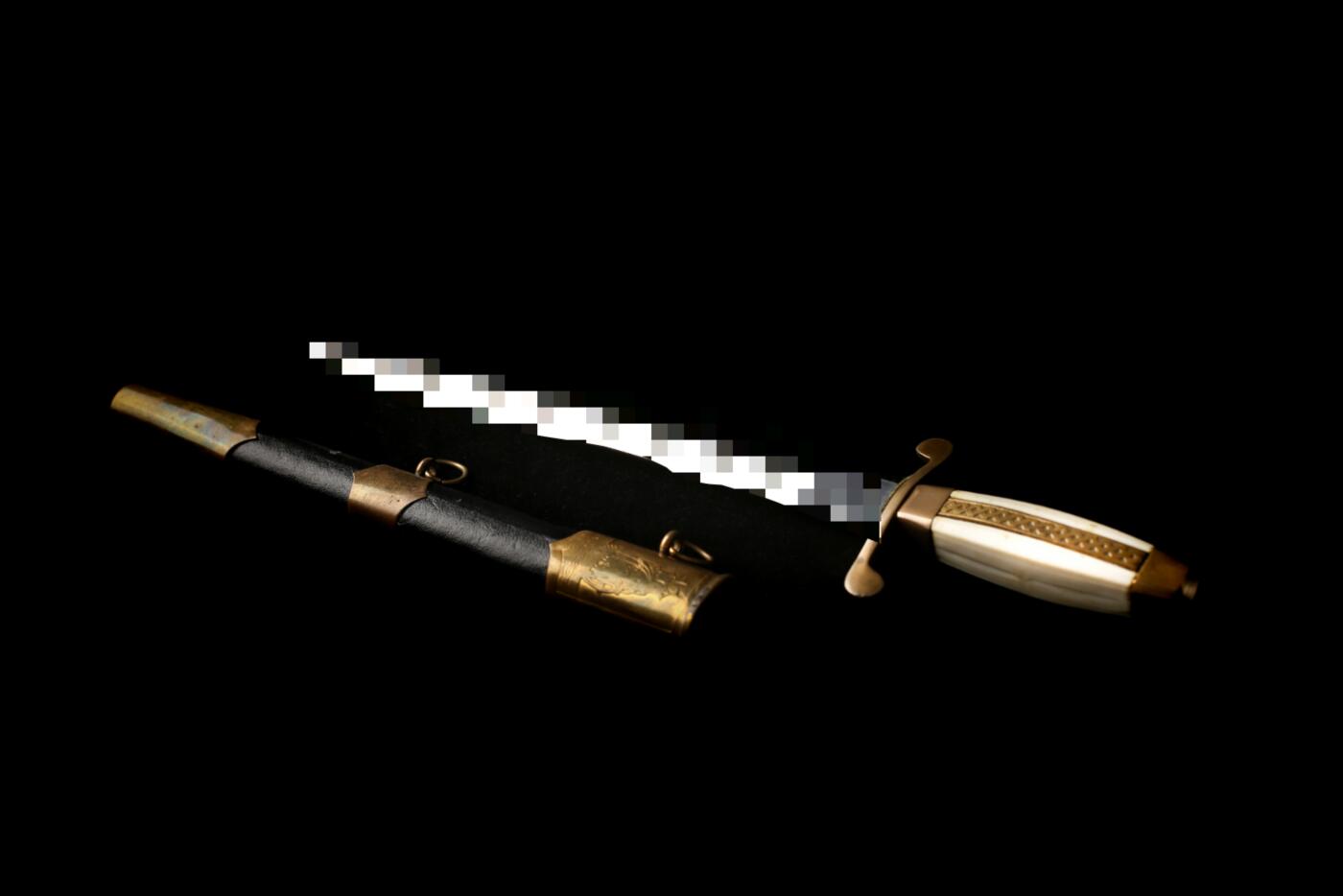 欢庆春节！戎马世界章牌大赏第112期春节大拍  德专场 保加利亚 1951型海军军官匕首 品相很好