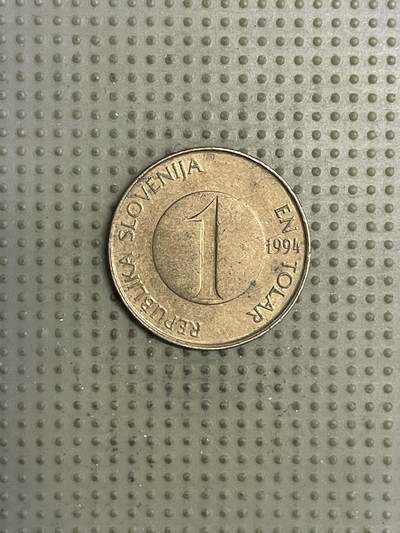 2026年第25场各国散币拍卖（总第175场）年前发货截止到11号 - 斯洛文尼亚1994年1托拉尔