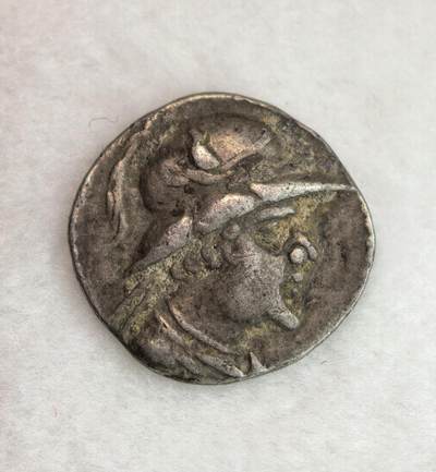 丝路钱币— 巴克特里亚王朝  攸克拉提底斯一世1奥波银币 - 丝路钱币— 巴克特里亚王朝  攸克拉提底斯一世1奥波银币