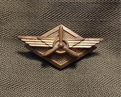 【第伍場】近代勋奖章徽章服饰杂项专场 - 抗战孤品—第一代留美空军胸针