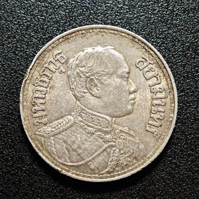 【德藏】世界币章拍卖第165期（拍品征集中~欢迎藏友联系） - 泰国（暹罗）拉玛六世时期1泰铢银币 直径约：30.4mm；重约：14.9g