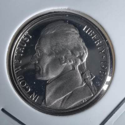 沼泽如烟--第990场 - 美国1986年5分精制币