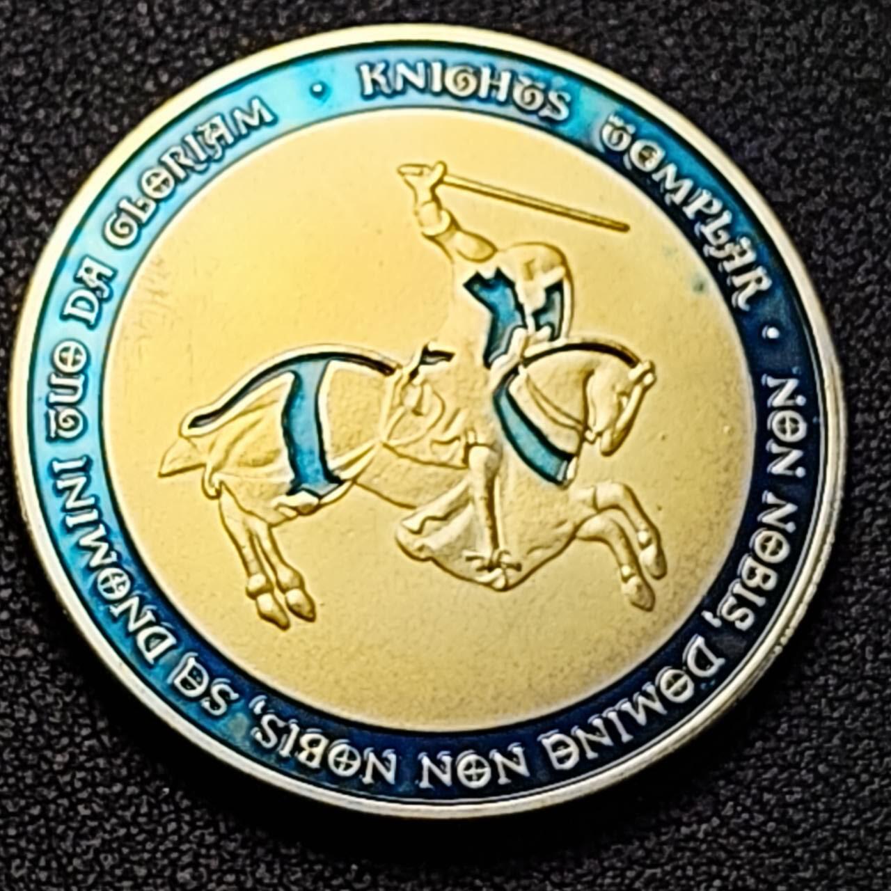 泉币菌-第188场- 精品福利场（192场和之前的 2月14日发货） 纪念品 马剑骑士纪念章 40×3mm