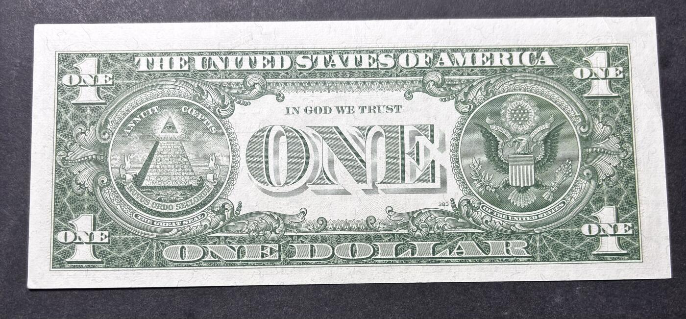 【金马踏春，泉马奔腾】2026 年新年贺岁场，（定于年初五接财神截拍）祝各位老板马到成功，马上有钱，愿岁岁平安喜乐顺遂 少见 1957 年蓝印版美国 1 美元，尾号 505 人三号