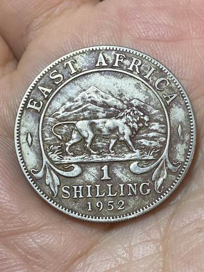 2026年第二十二场(总第一百九十一场）外国好品散币场(免佣金) - 英属东非1952年1先令(乔治六世逝世年，第六版关门年)