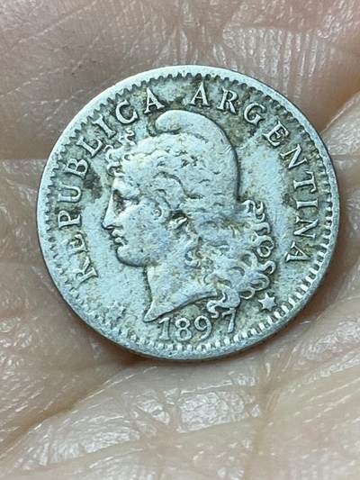 2026年第二十二场(总第一百九十一场）外国好品散币场(免佣金) - 阿根廷🇦🇷1897年5分(1896–1950年第一版)
