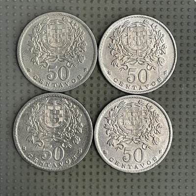 2026年第25场各国散币拍卖（总第175场）年前发货截止到11号 - 葡萄牙50分4枚
