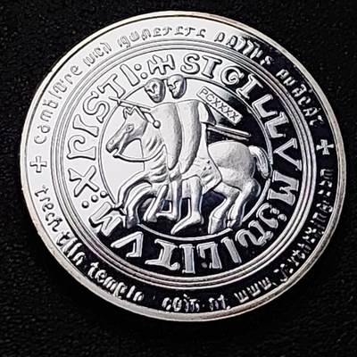 泉币菌-第189场- 精品福利场（192场和之前的 2月14日发货） - 纪念品 马剑骑士纪念章 40mm