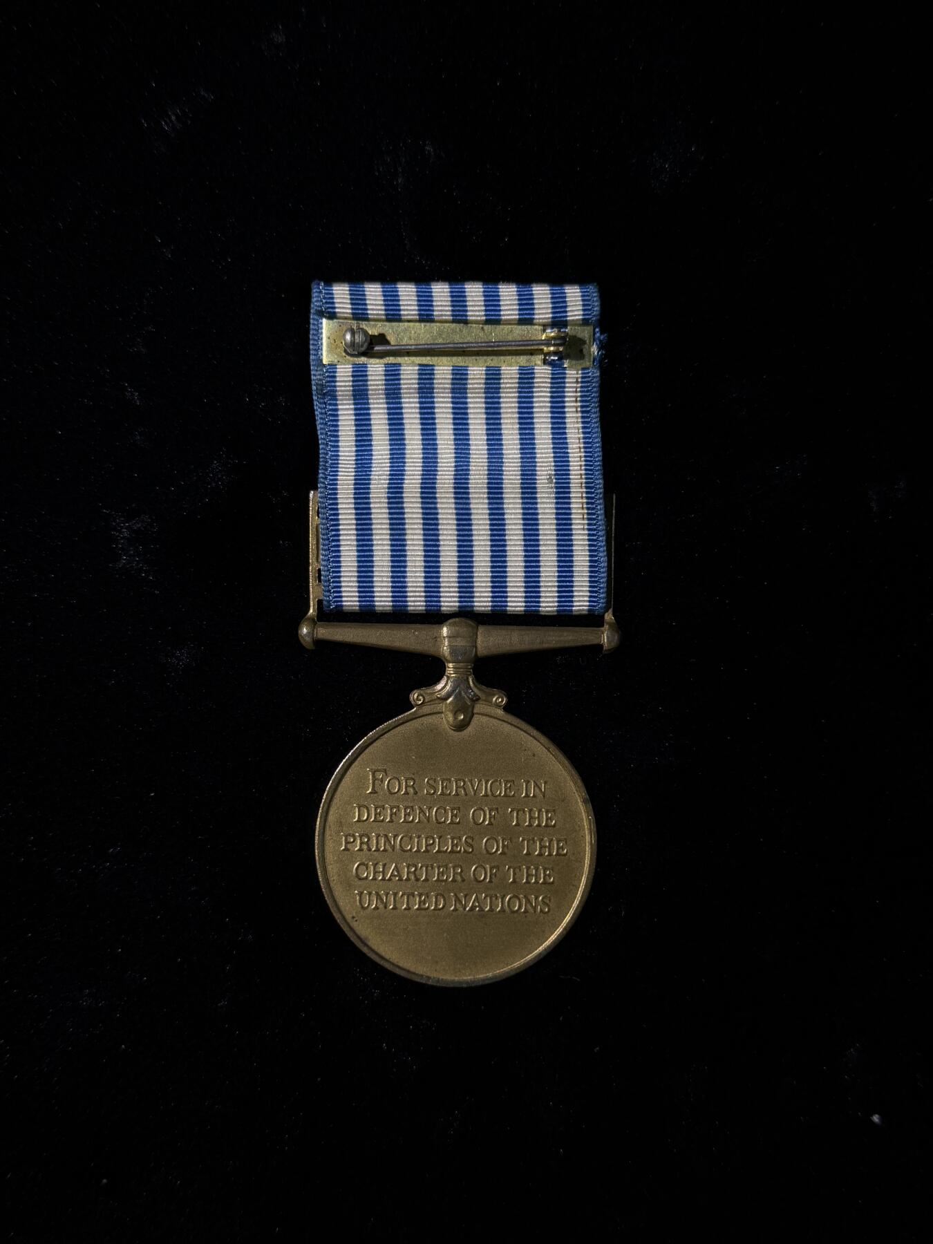 欢庆春节！戎马世界章牌大赏第111期春节大拍 联合国朝鲜战争奖章，英语版