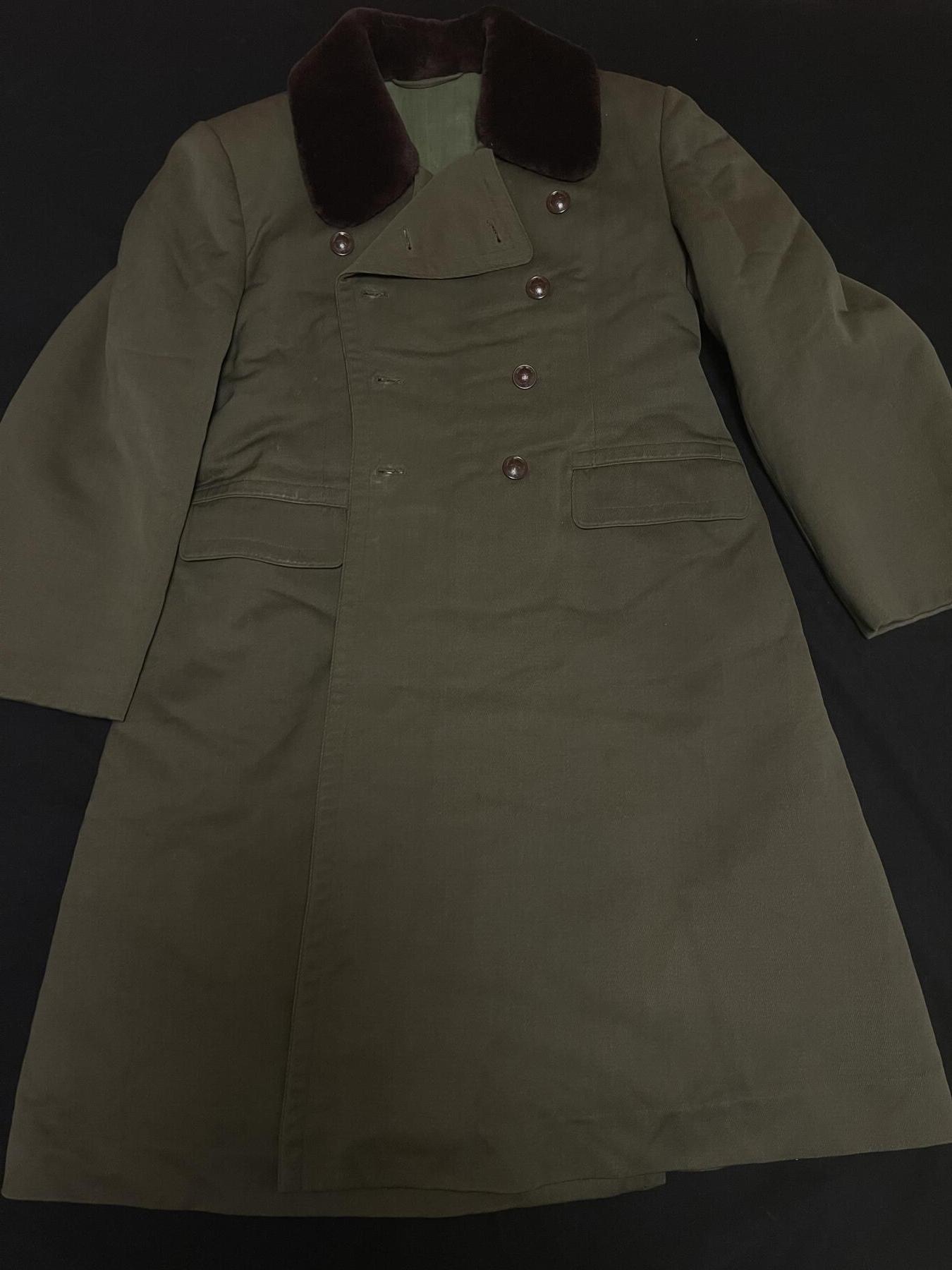 杂勋专场 南苏联Au55式将校马库呢大衣1号