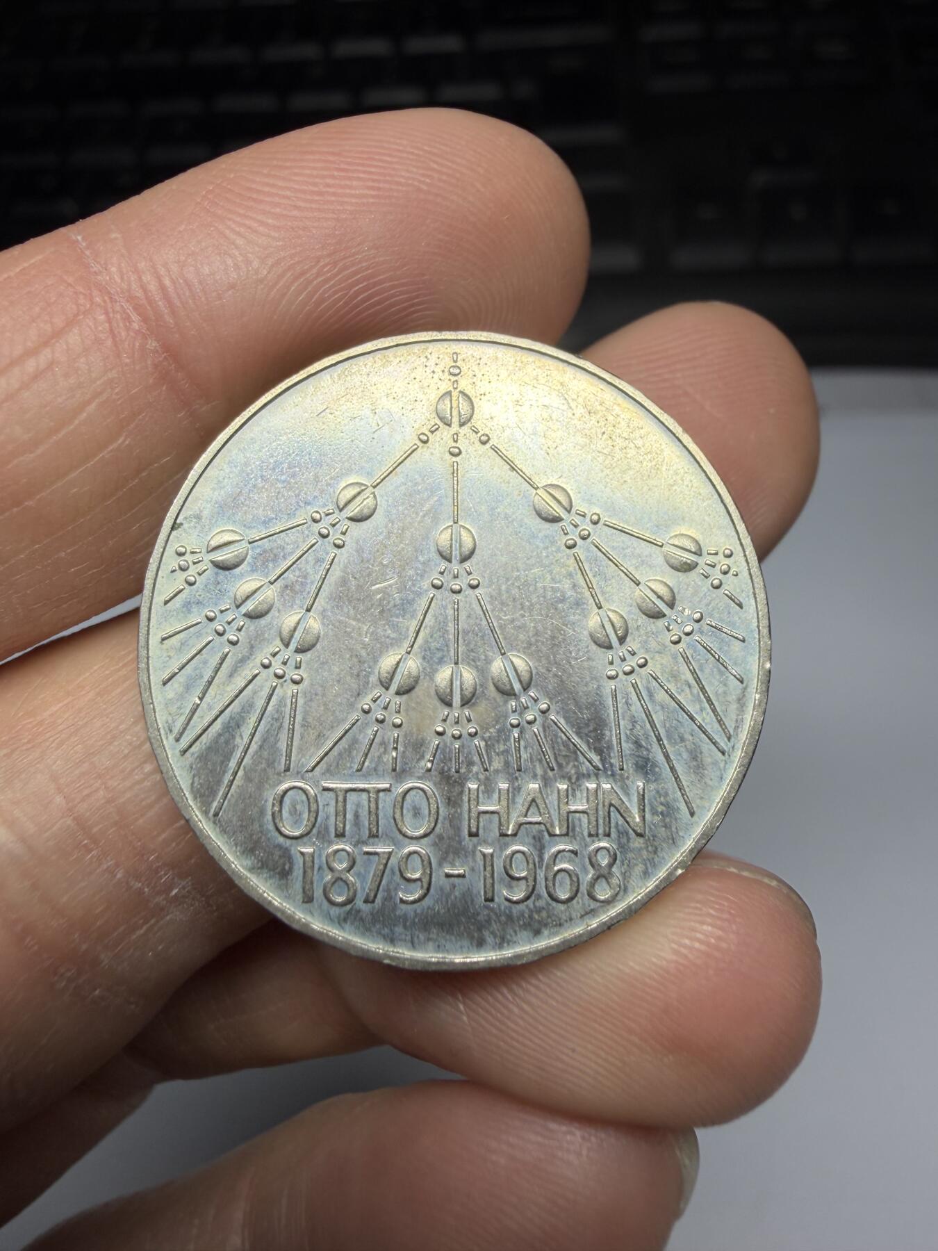 2025年集古藏今外币拍卖第二期-第6场—（总第306拍），可以寄存60天，满160元包邮。 1979年德国5马克纪念币